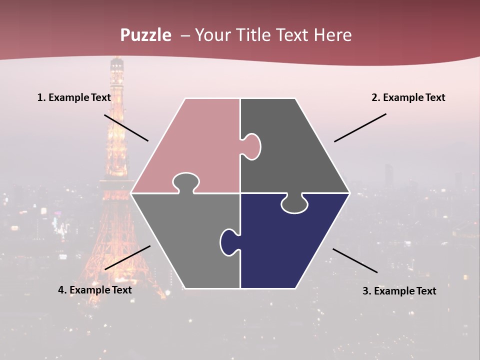 Older Caucasian Calm PowerPoint Template