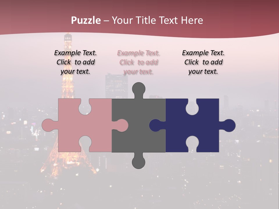 Older Caucasian Calm PowerPoint Template