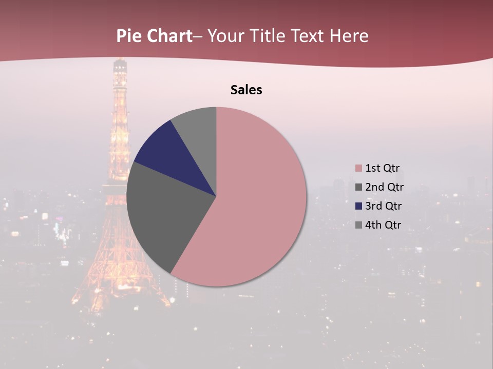 Older Caucasian Calm PowerPoint Template