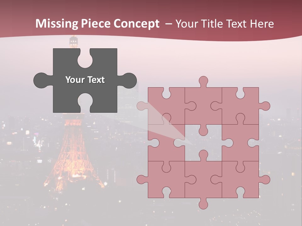 Older Caucasian Calm PowerPoint Template