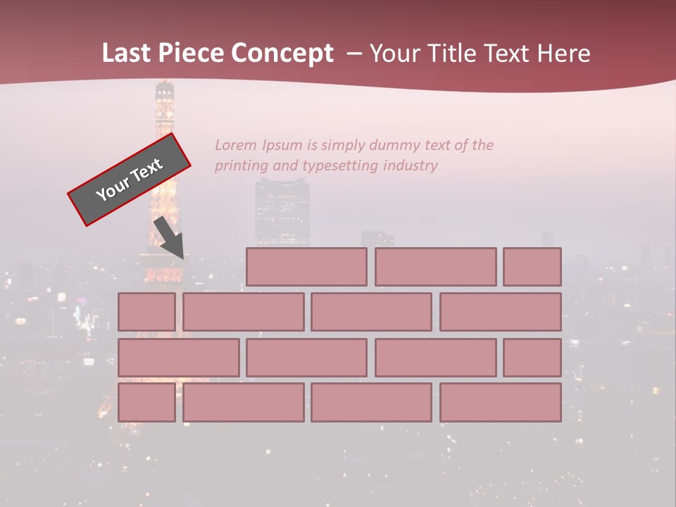 Older Caucasian Calm PowerPoint Template