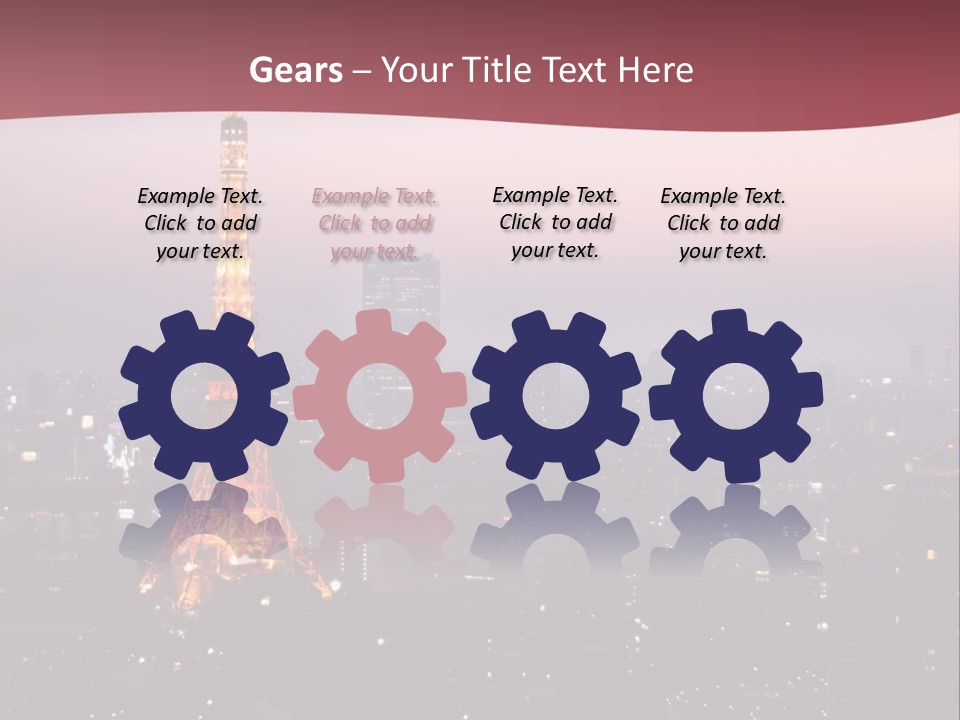 Older Caucasian Calm PowerPoint Template