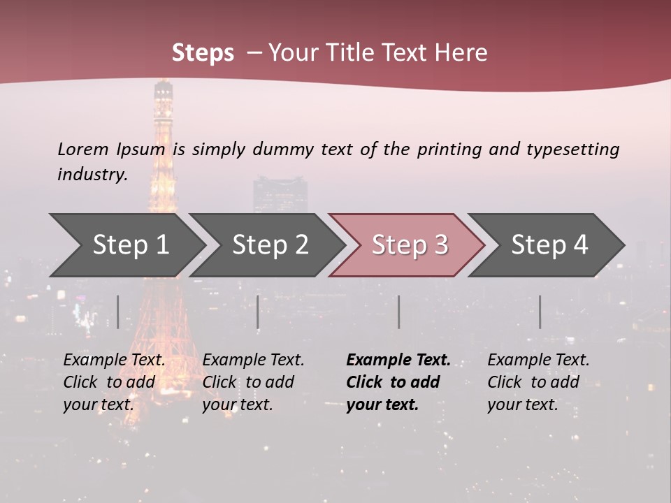 Older Caucasian Calm PowerPoint Template