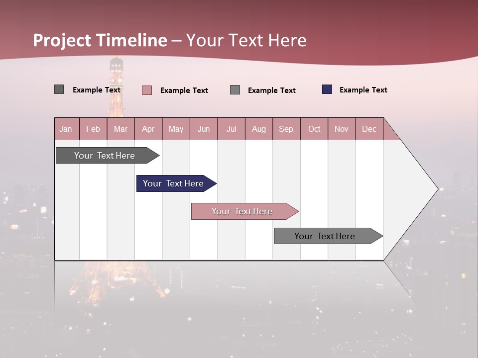 Older Caucasian Calm PowerPoint Template