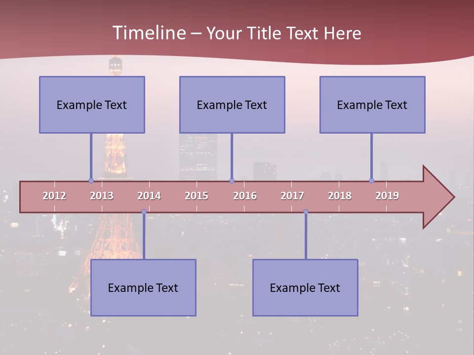 Older Caucasian Calm PowerPoint Template