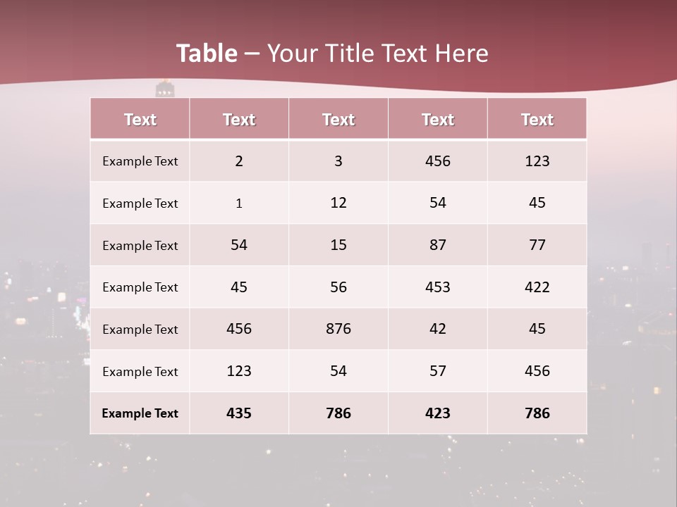 Older Caucasian Calm PowerPoint Template