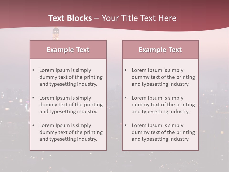 Older Caucasian Calm PowerPoint Template