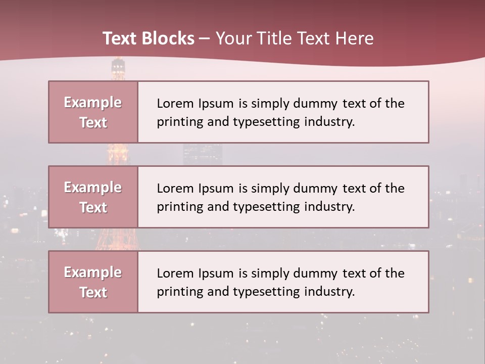 Older Caucasian Calm PowerPoint Template