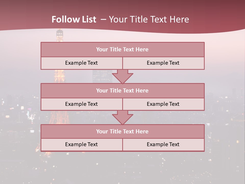 Older Caucasian Calm PowerPoint Template