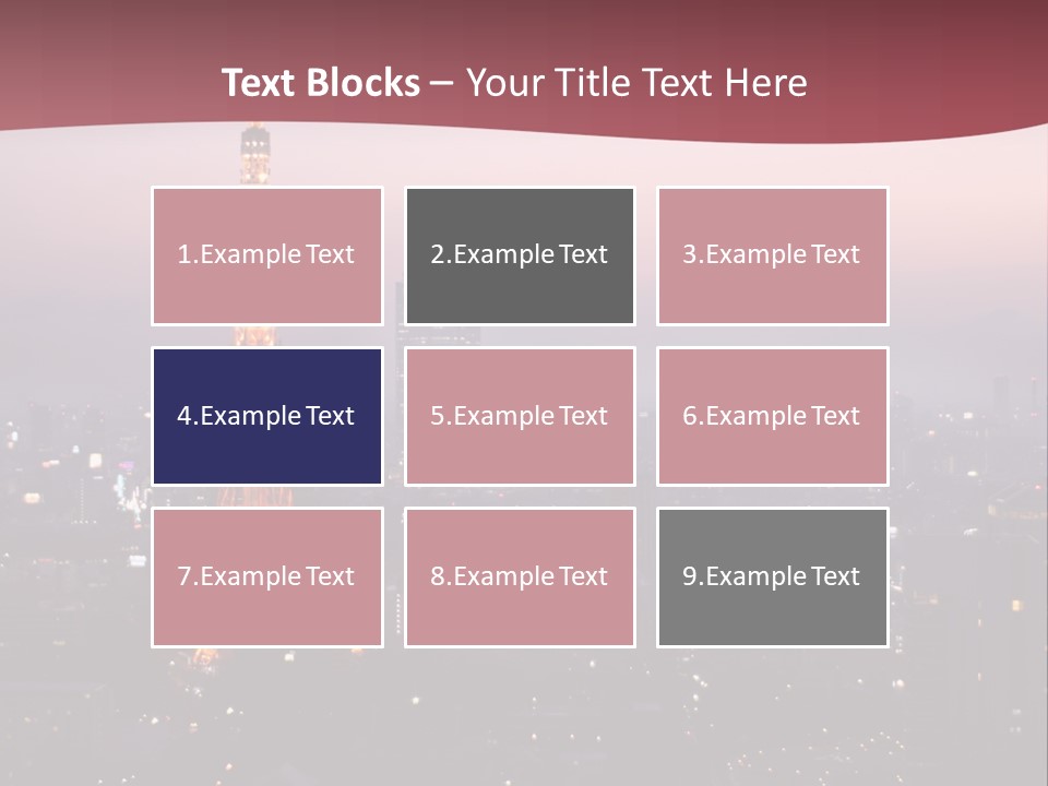 Older Caucasian Calm PowerPoint Template