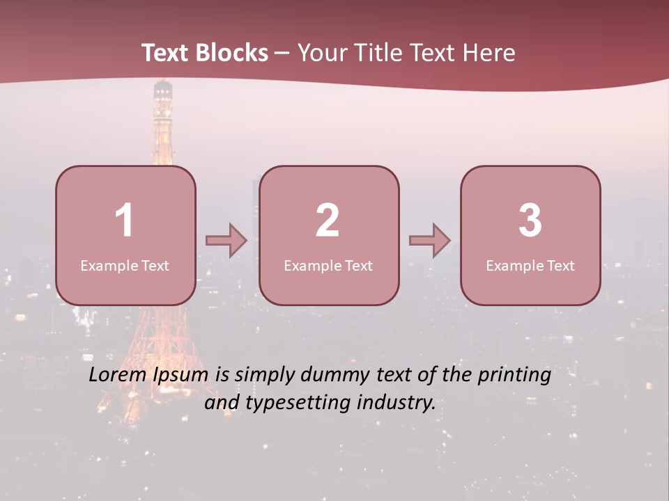 Older Caucasian Calm PowerPoint Template