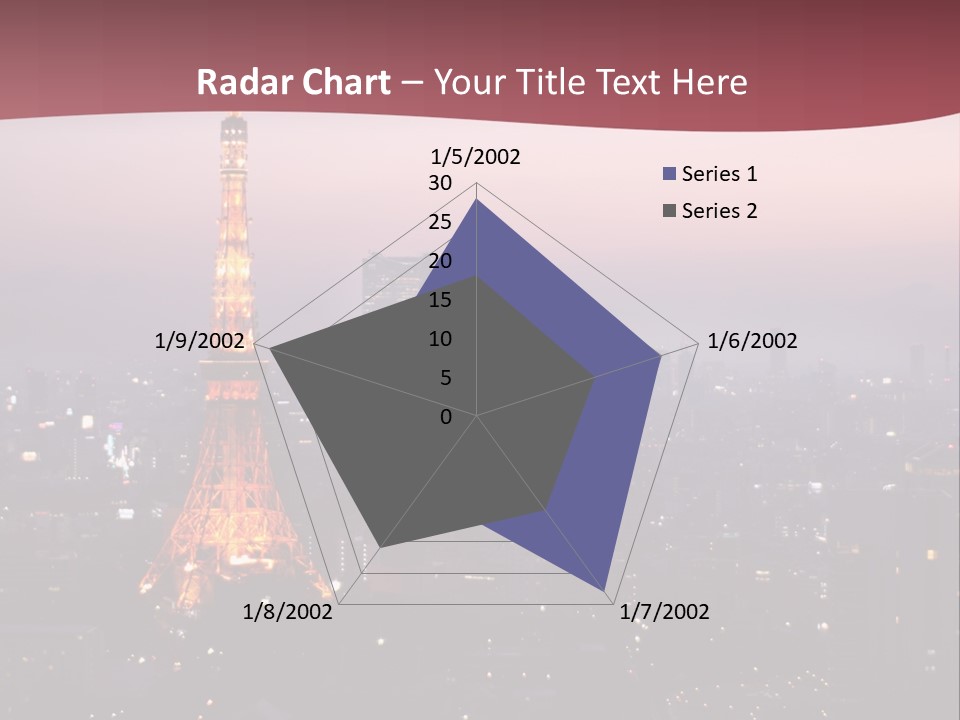 Older Caucasian Calm PowerPoint Template