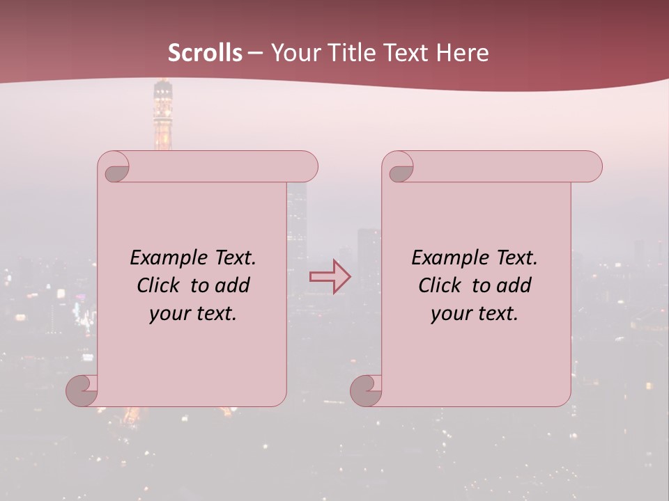 Older Caucasian Calm PowerPoint Template
