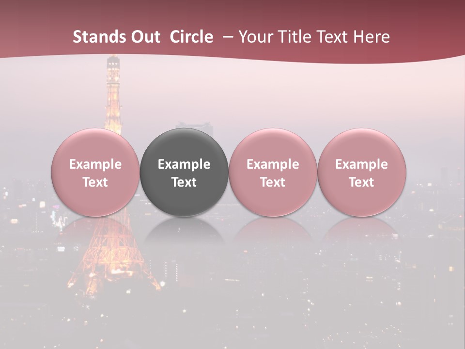 Older Caucasian Calm PowerPoint Template