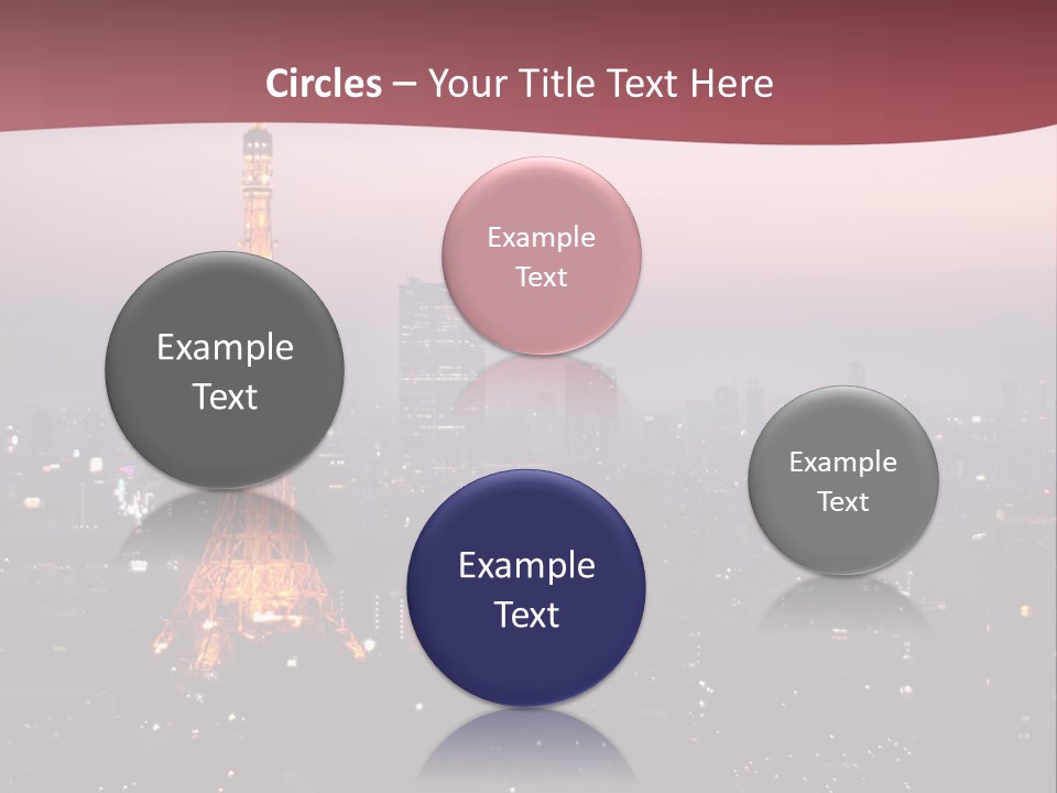 Older Caucasian Calm PowerPoint Template