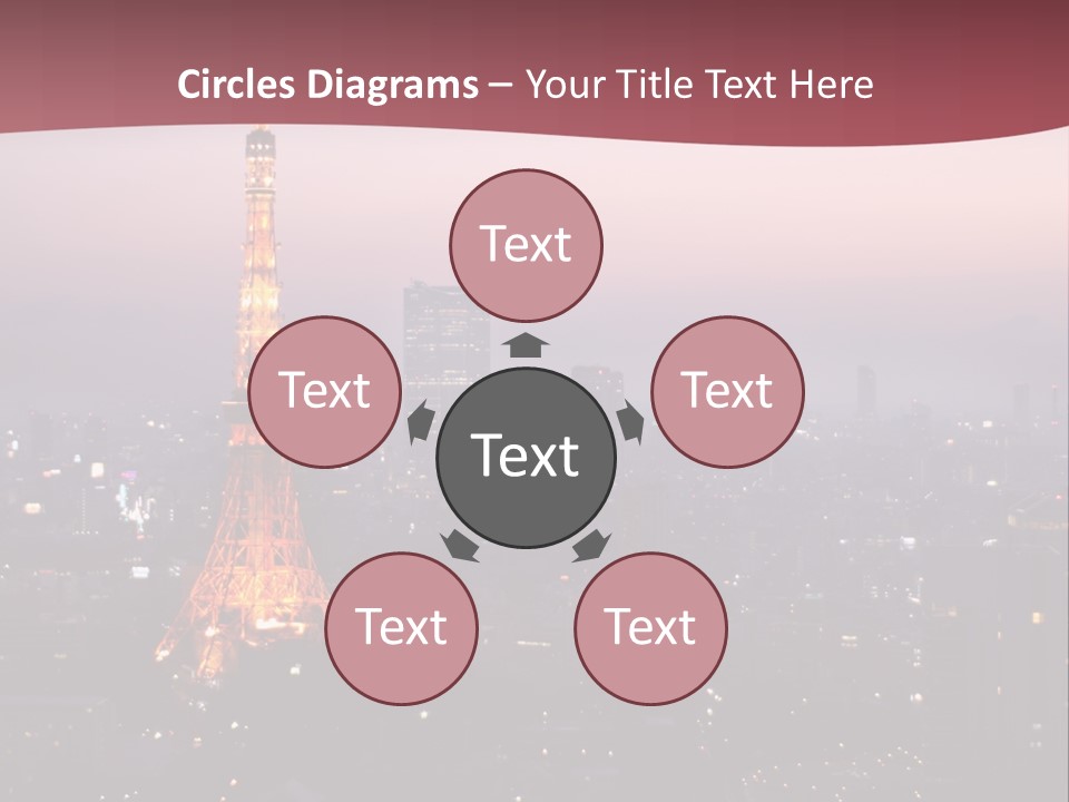 Older Caucasian Calm PowerPoint Template