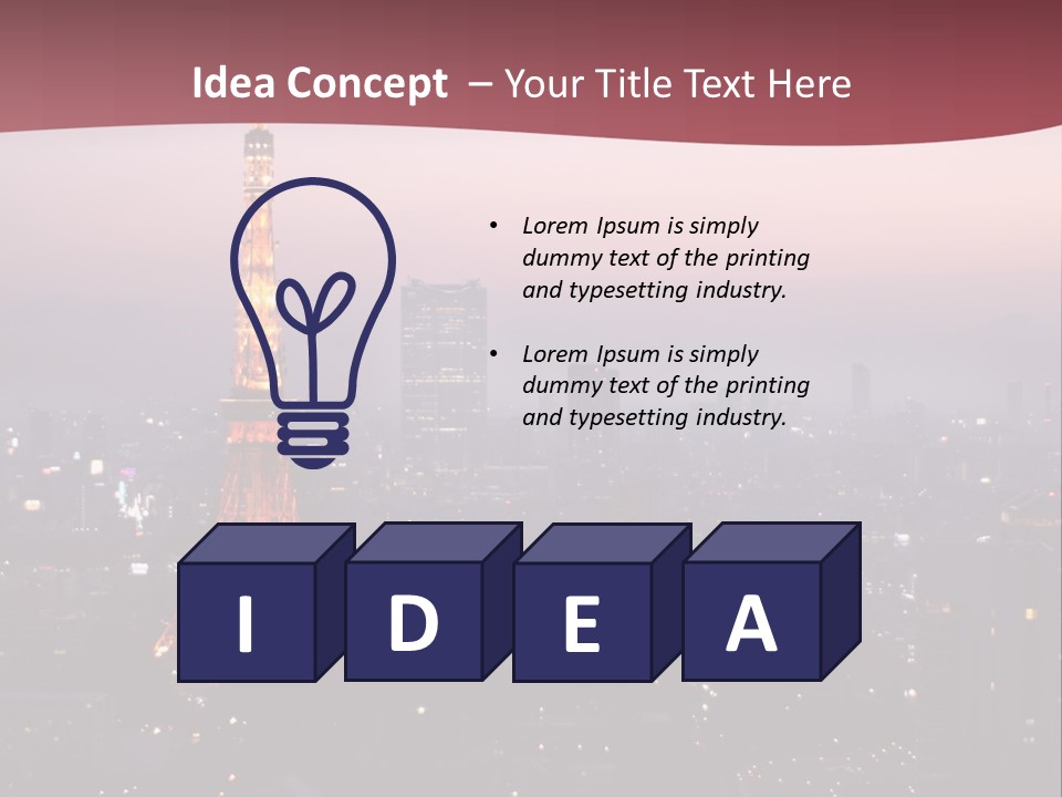 Older Caucasian Calm PowerPoint Template