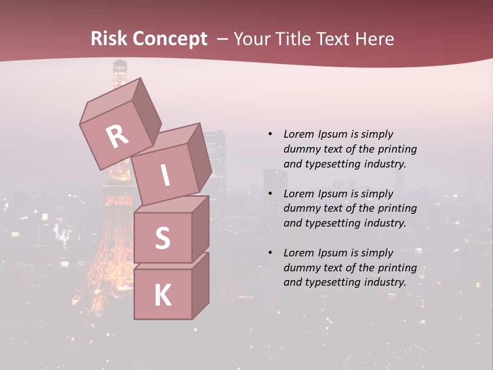 Older Caucasian Calm PowerPoint Template