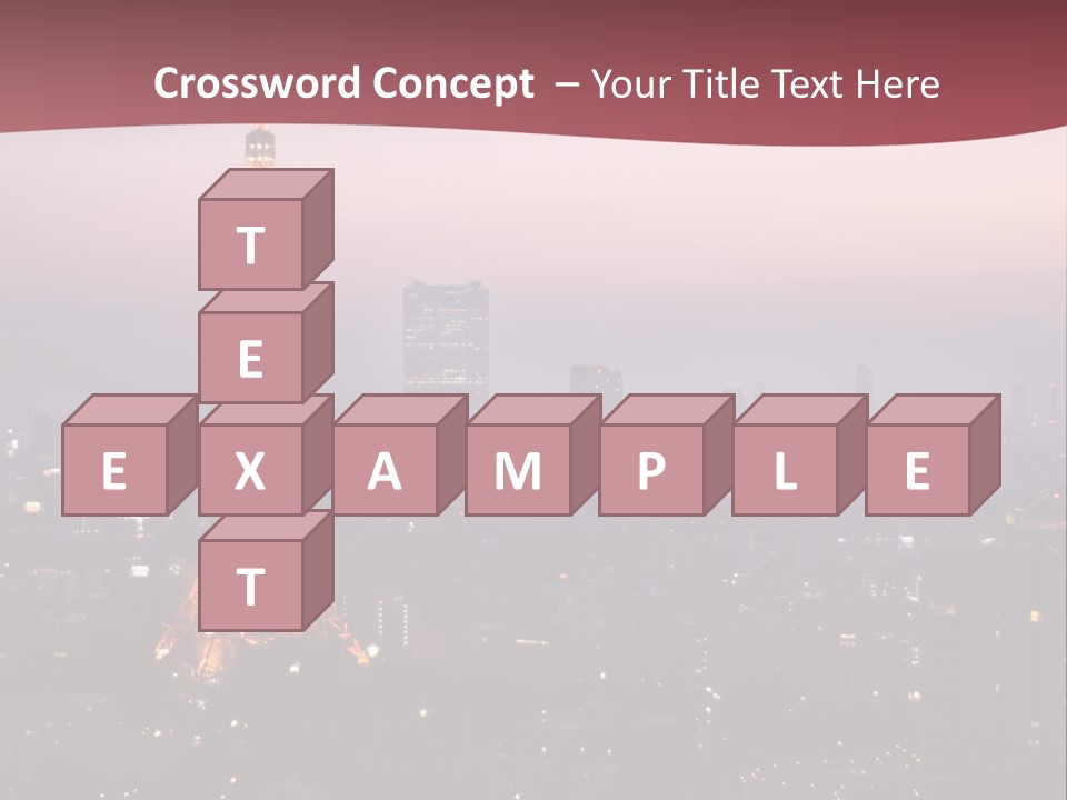 Older Caucasian Calm PowerPoint Template