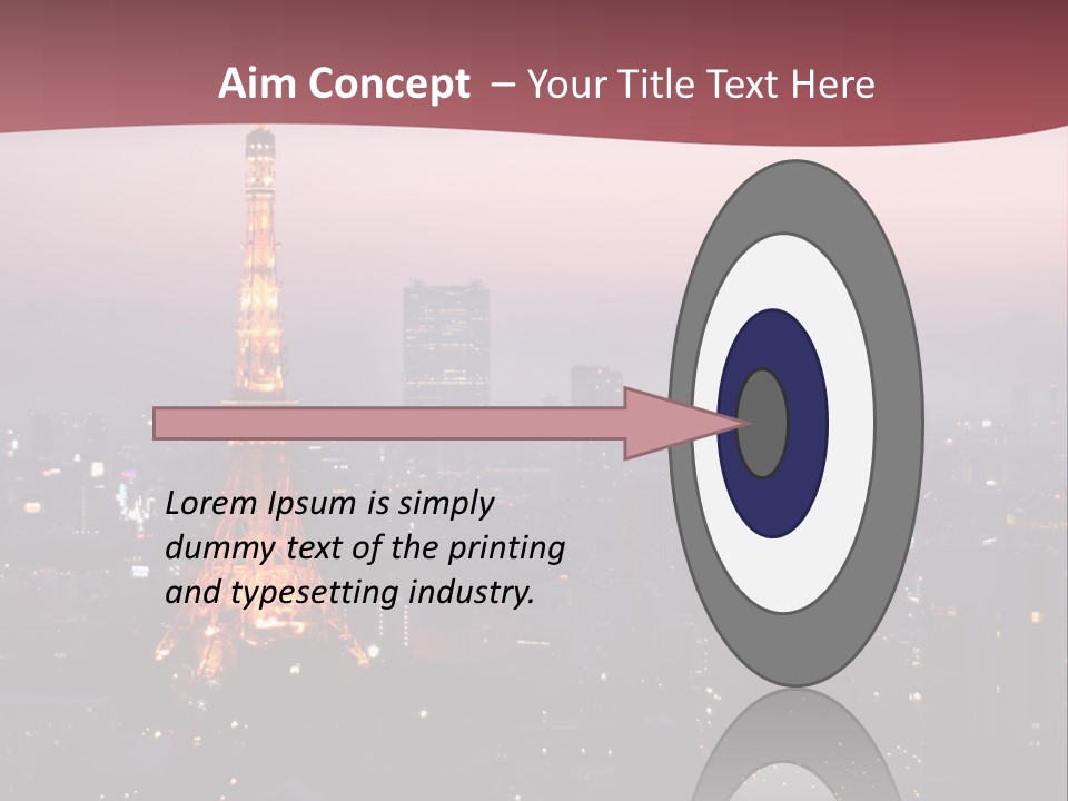 Older Caucasian Calm PowerPoint Template