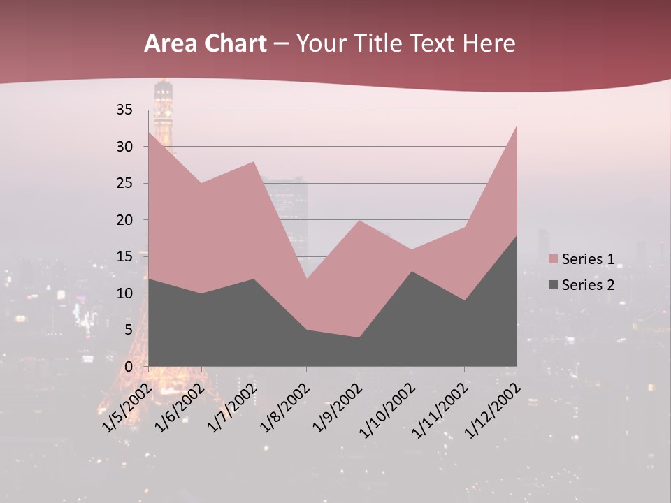 Older Caucasian Calm PowerPoint Template