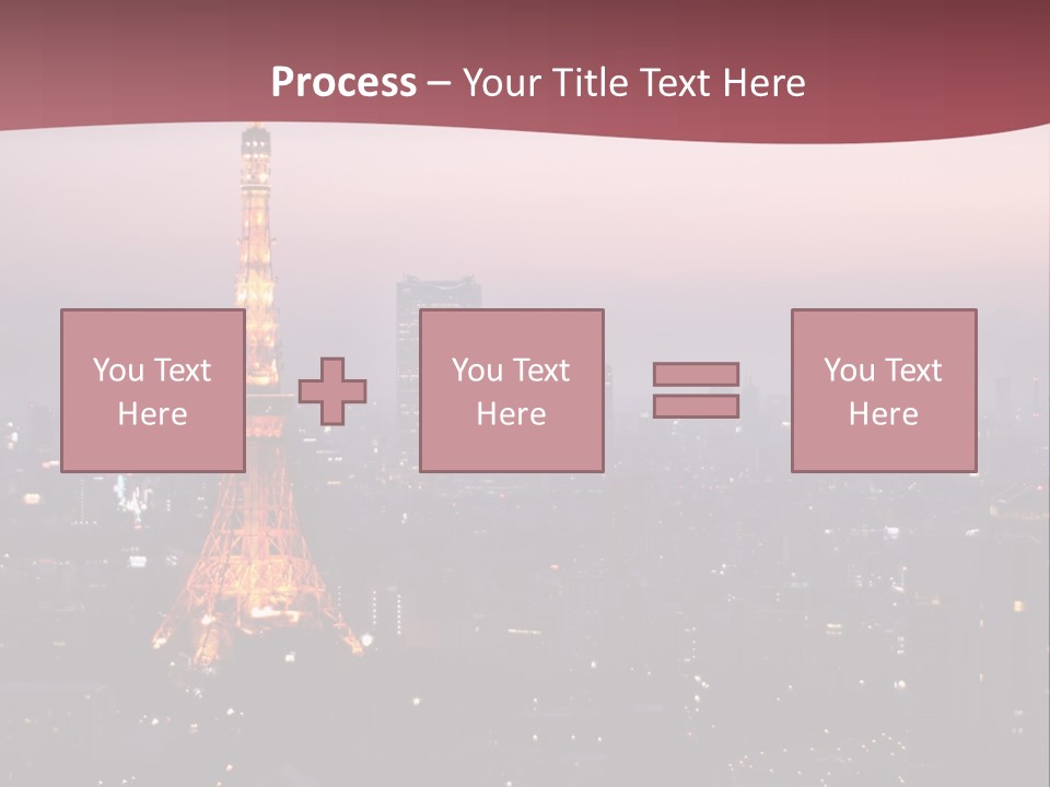 Older Caucasian Calm PowerPoint Template