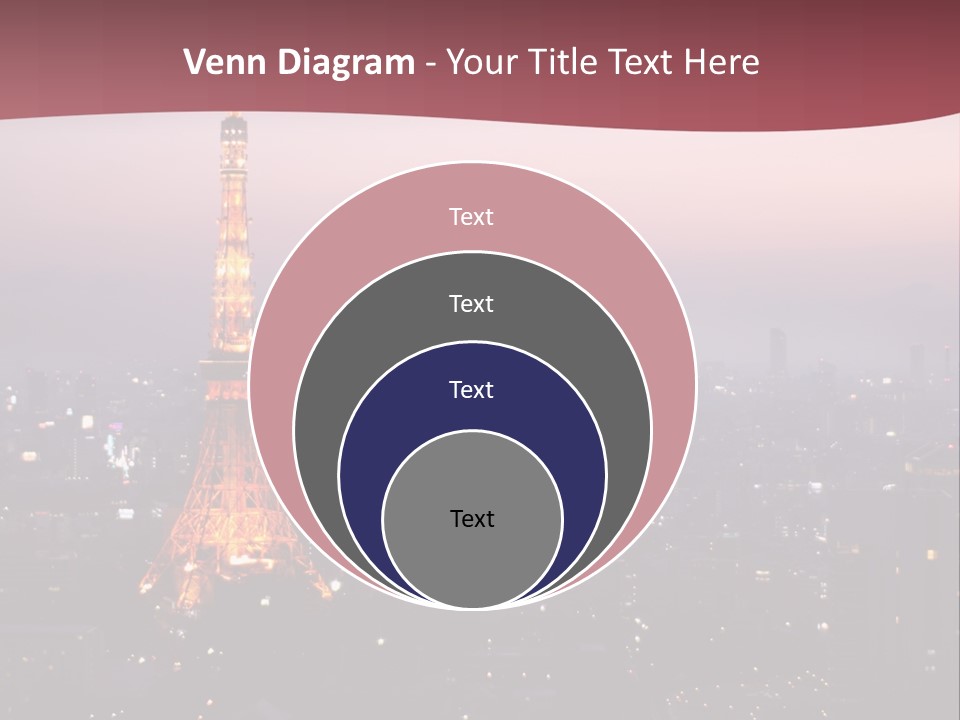 Older Caucasian Calm PowerPoint Template