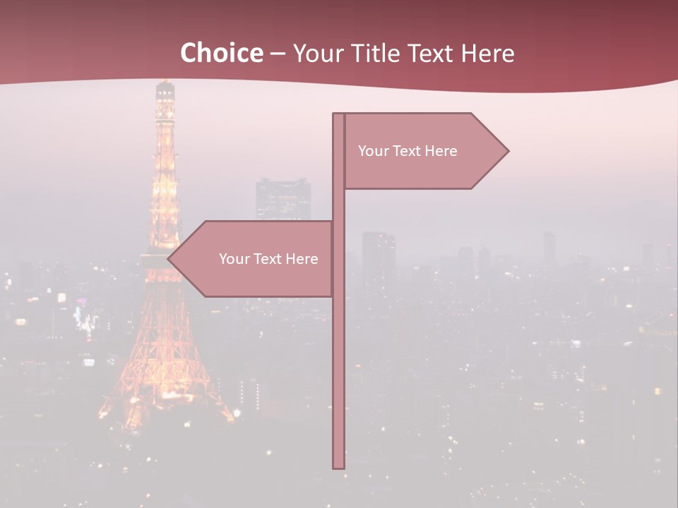 Older Caucasian Calm PowerPoint Template