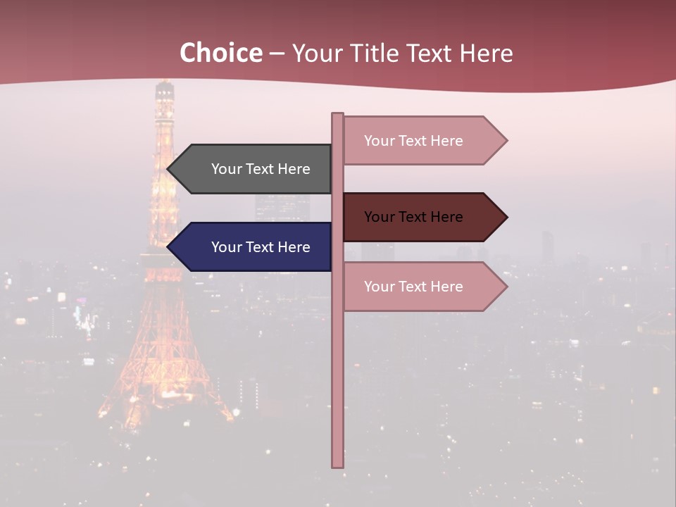 Older Caucasian Calm PowerPoint Template