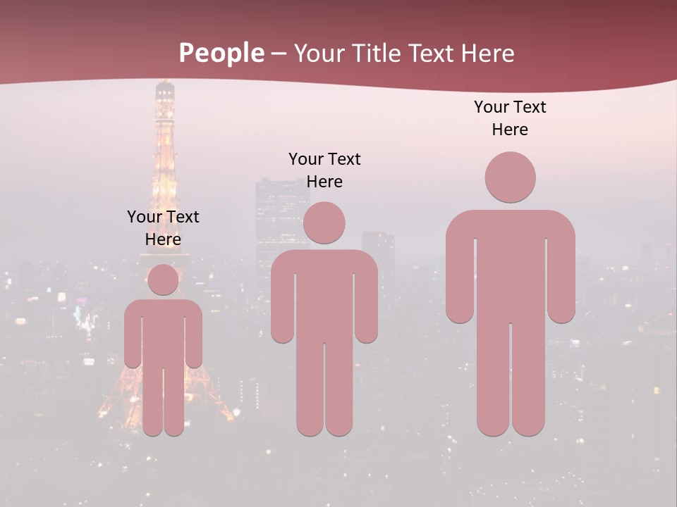 Older Caucasian Calm PowerPoint Template