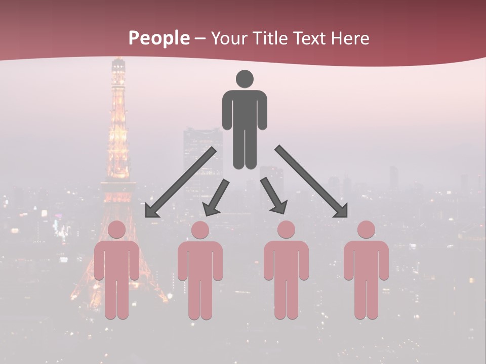 Older Caucasian Calm PowerPoint Template