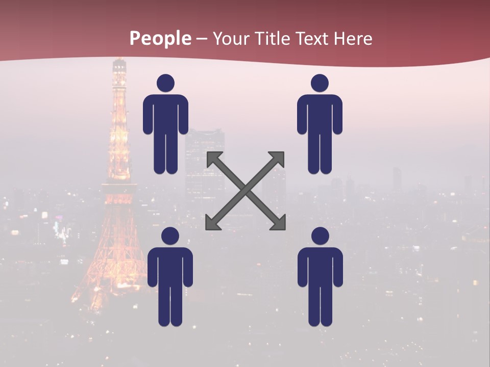 Older Caucasian Calm PowerPoint Template
