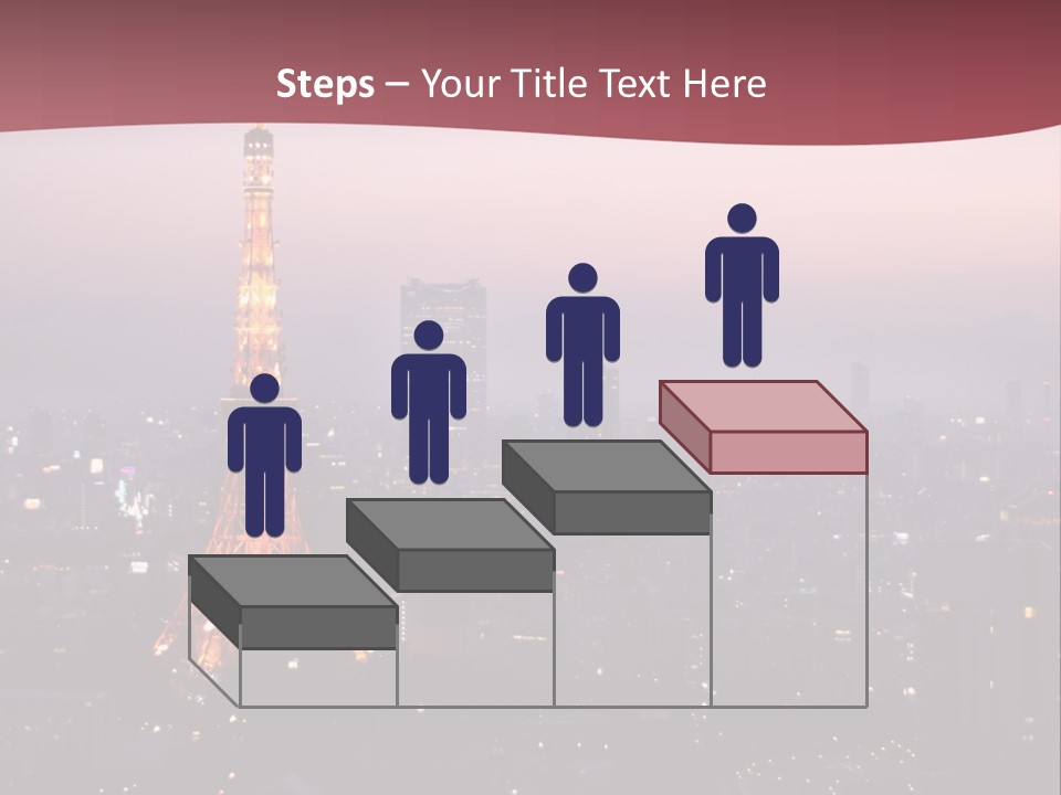 Older Caucasian Calm PowerPoint Template