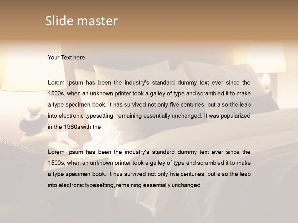 Family Standing Wave PowerPoint Template