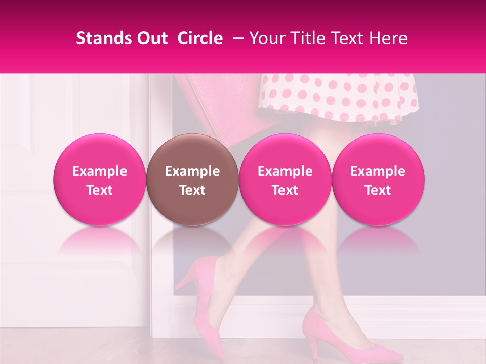 Portrait Single Sad PowerPoint Template
