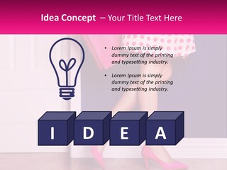 Portrait Single Sad PowerPoint Template