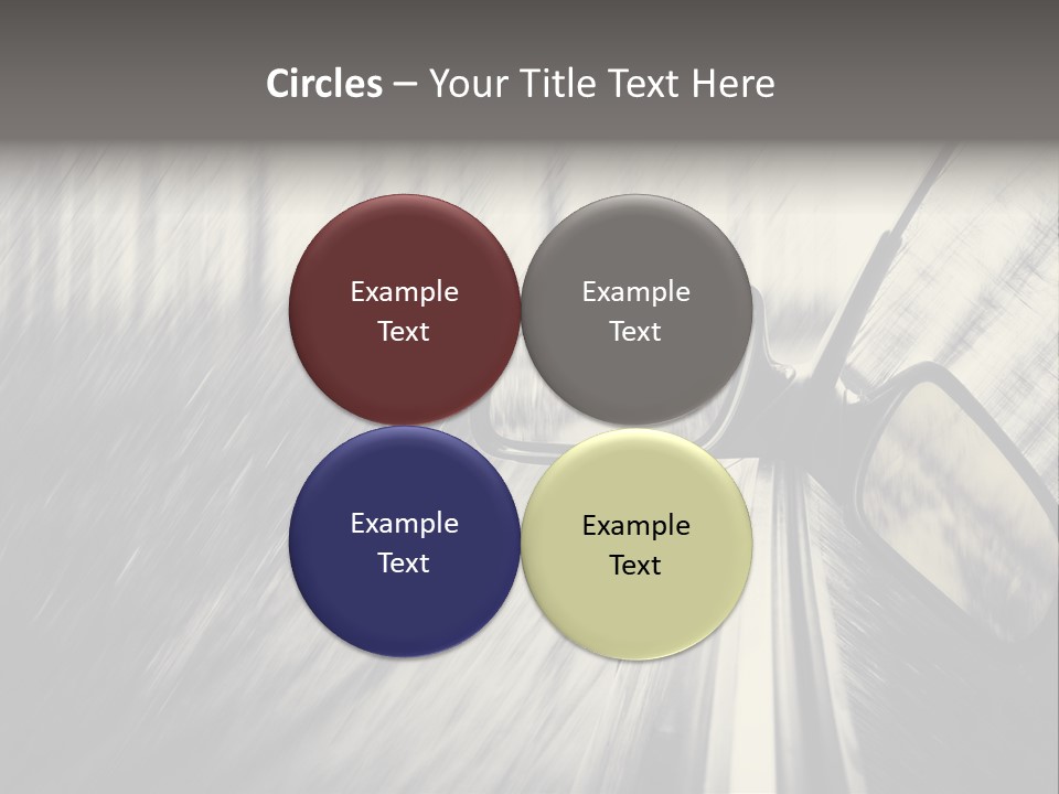 Caucasian Life Pensioner PowerPoint Template