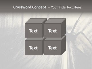 Caucasian Life Pensioner PowerPoint Template