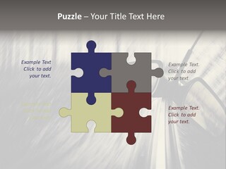 Caucasian Life Pensioner PowerPoint Template