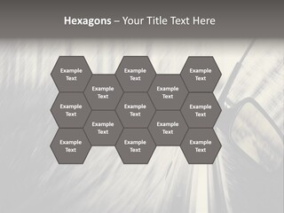 Caucasian Life Pensioner PowerPoint Template