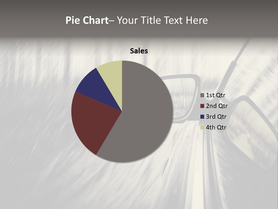 Caucasian Life Pensioner PowerPoint Template