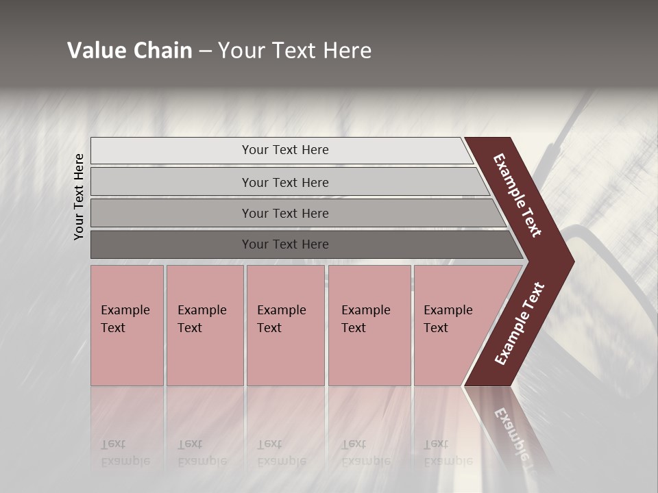 Caucasian Life Pensioner PowerPoint Template