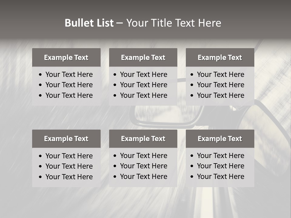 Caucasian Life Pensioner PowerPoint Template