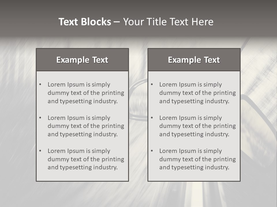 Caucasian Life Pensioner PowerPoint Template