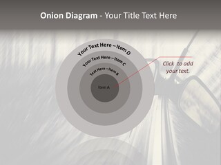 Caucasian Life Pensioner PowerPoint Template