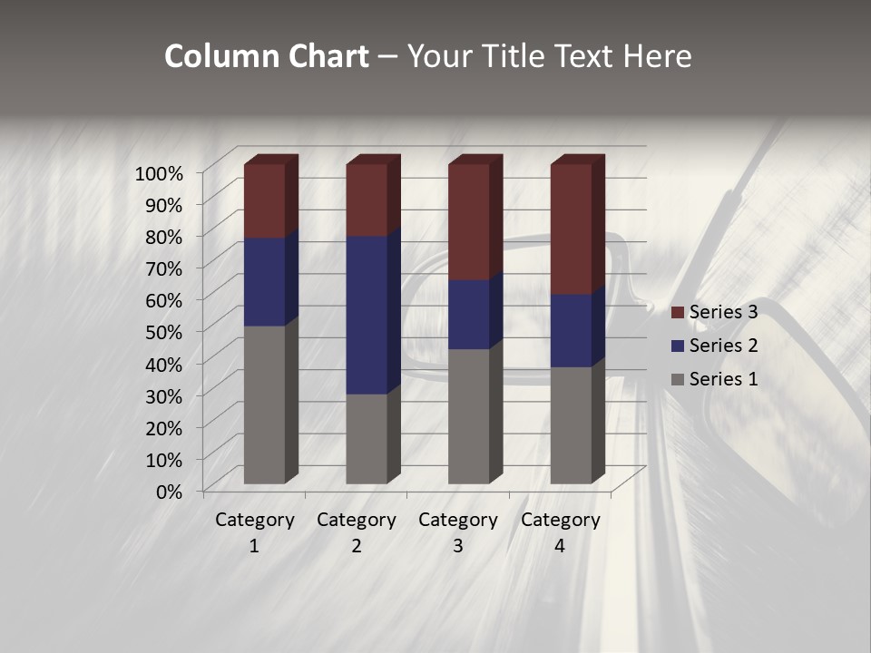 Caucasian Life Pensioner PowerPoint Template