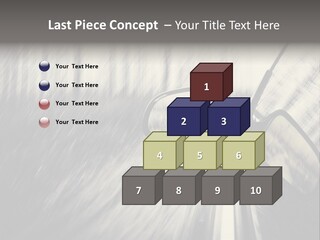 Caucasian Life Pensioner PowerPoint Template