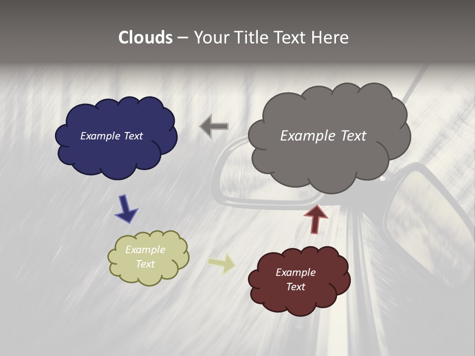 Caucasian Life Pensioner PowerPoint Template