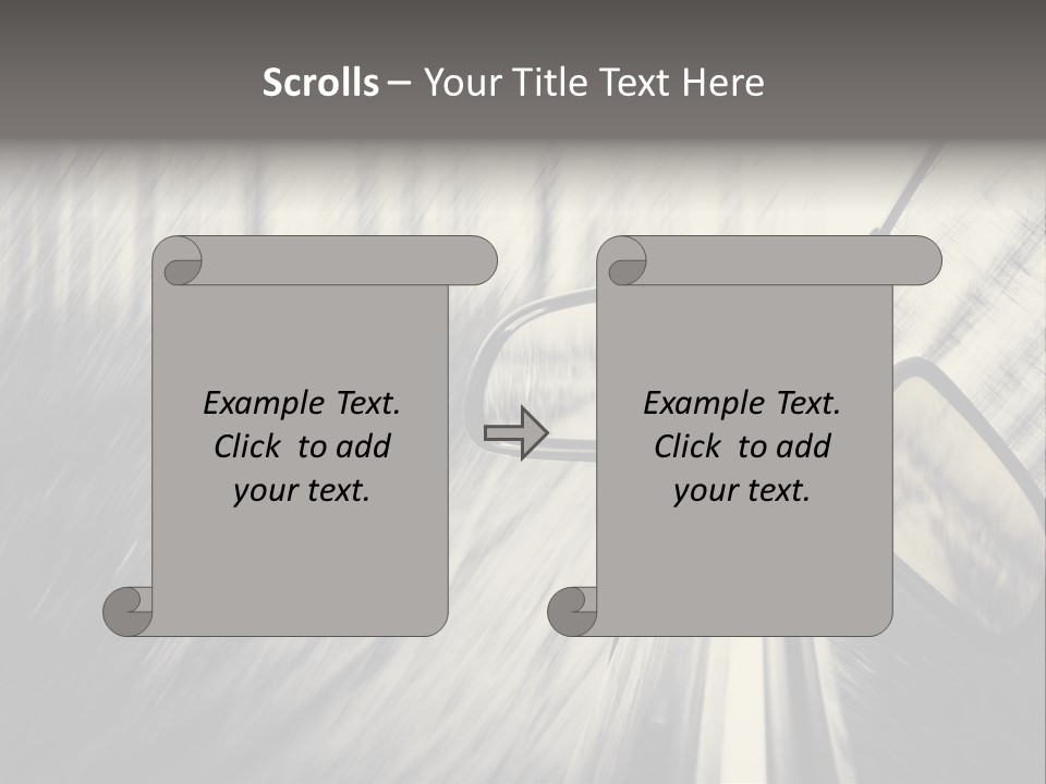 Caucasian Life Pensioner PowerPoint Template
