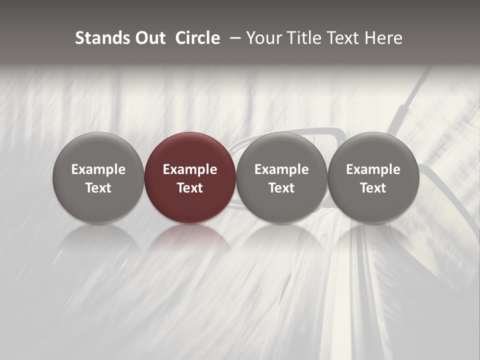 Caucasian Life Pensioner PowerPoint Template